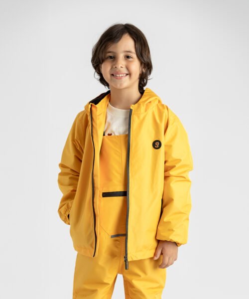 Ligenne Çocuk Yağmur Montu – Mustard