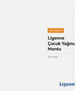 Ligenne Su Geçirmez Çocuk Yağmur Montu – Bantlı Dikiş, Polar Astarlı | Pure Sage